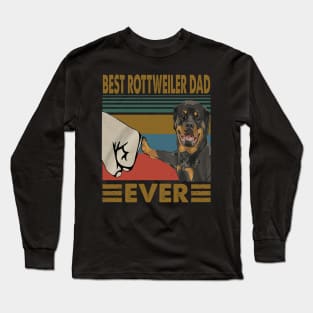 Rottweiler Dad Long Sleeve T-Shirt